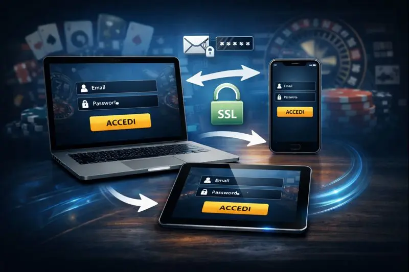 Accesso account NitroBet