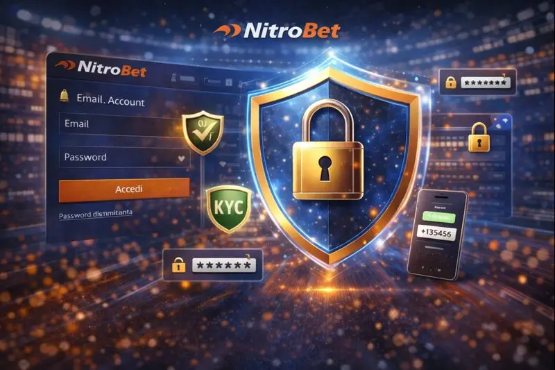 Sicurezza account Nitrobet