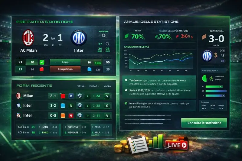Statistiche sportive NitroBet