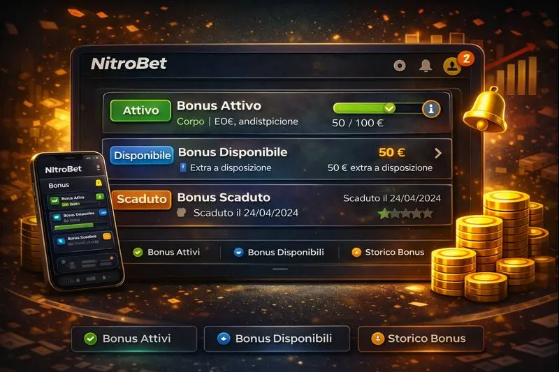Gestione bonus NitroBet