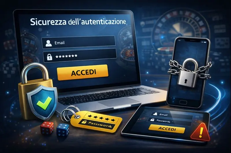 Sicurezza accesso NitroBet